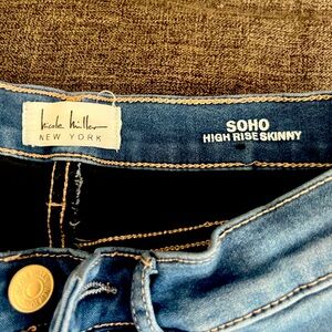 Nicole Miller High Rise Skinny Jeans, Size 4 (TWO PAIRS!)